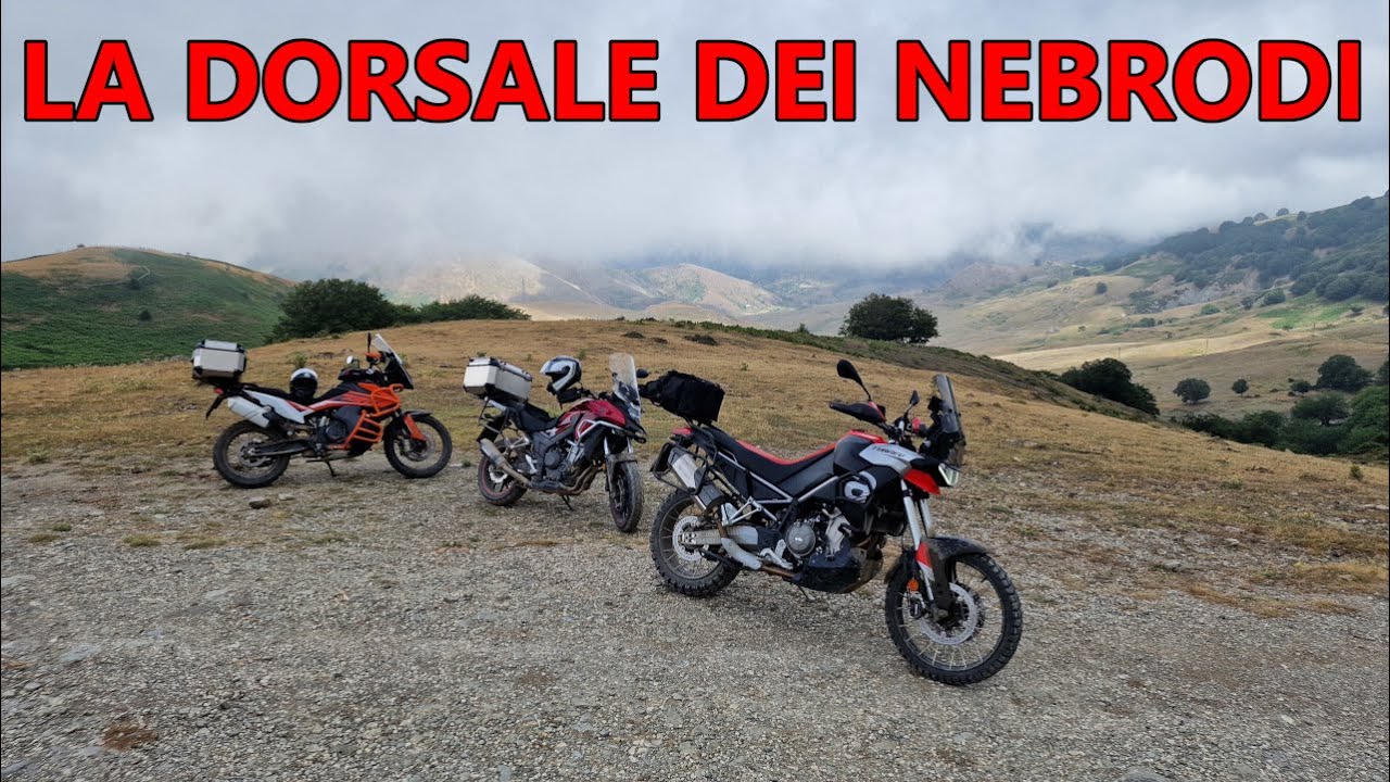 GIRO IN OFF ROAD percorrendo la DORSALE DEI NEBRODI