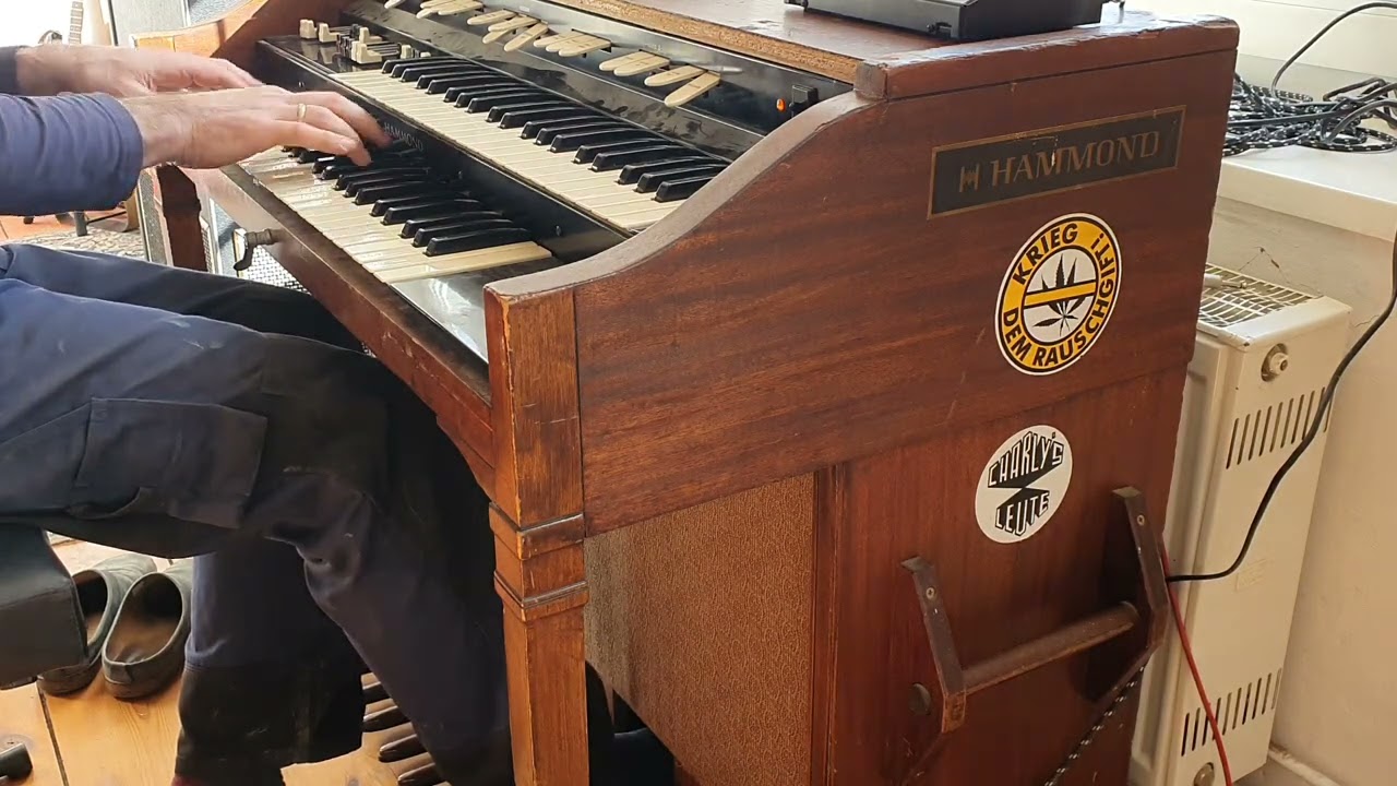 Hammond L111 (L100) mit Leslie 760 Demo - Green Onions