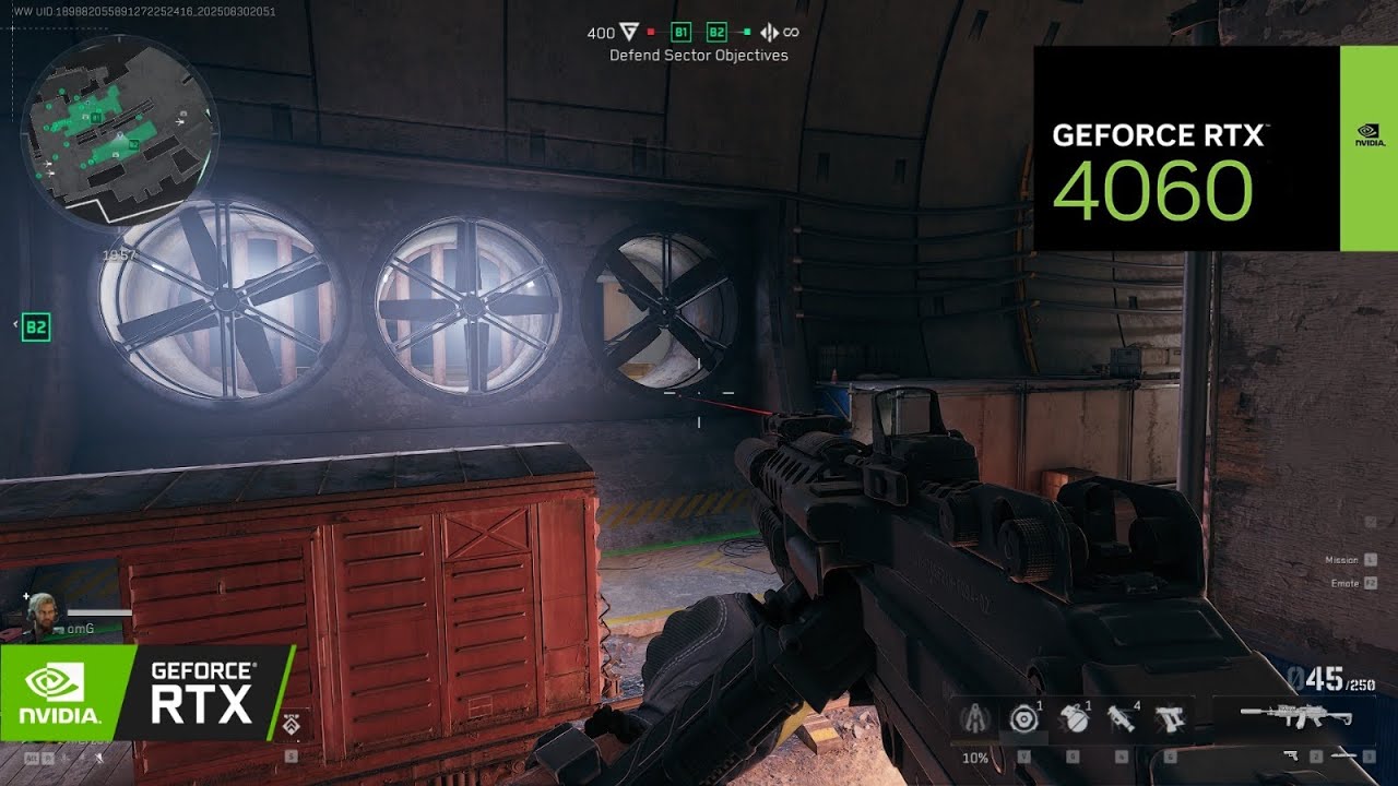 Delta Force | RTX 4060 8GB ( FHD Ultra Settings )