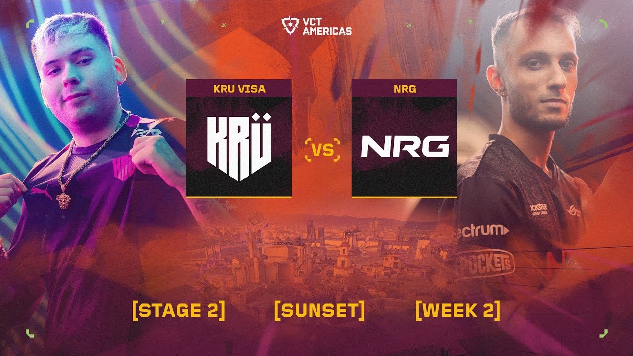KRÜ Visa vs NRG - VCT Americas Stage 2 - W2D5 - Map 3