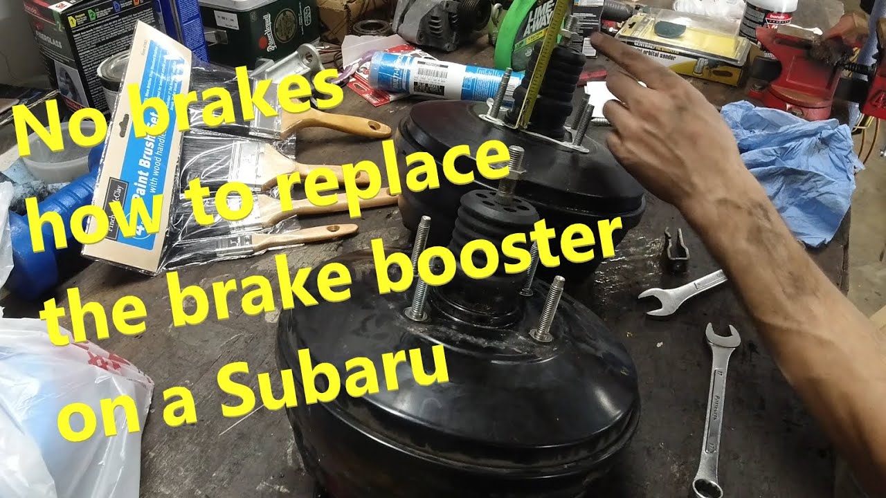 Subaru Impreza WRX how to brake booster
