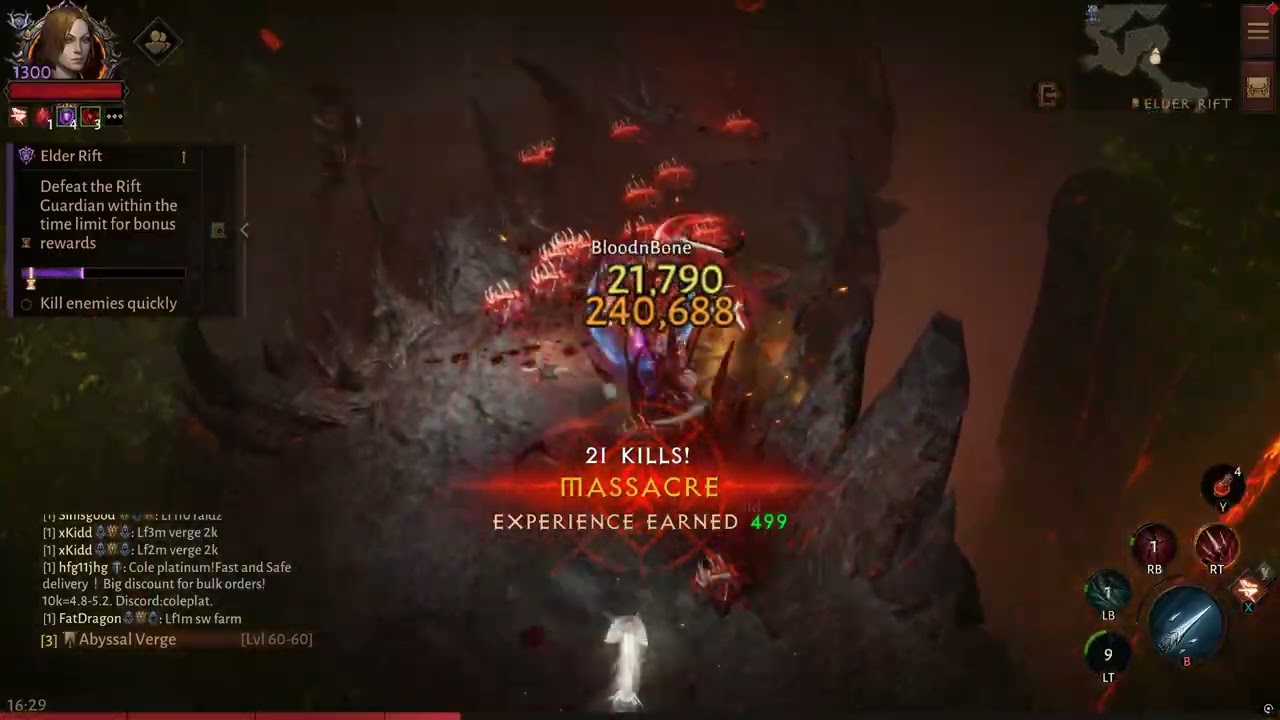 Diablo Immortal S49 10 crest elder rift