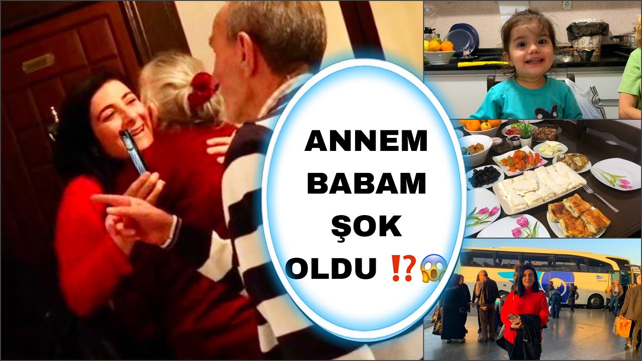ZONGULDAK’DAYIM ♥️ ANNEME BABAMA SÜPRİZ ⁉️AİLECE GECE ÇAYI ☕️ YOLLAR BİTMEDİ 🤷🏻‍♀️GÜNLÜK VLOG 🎥