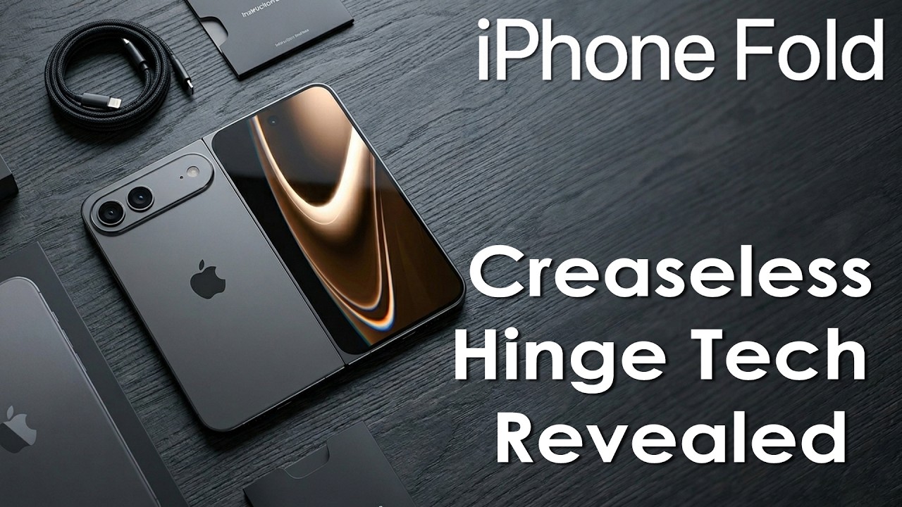 iPhone Fold LEAK&ndash; This is how Apple Finally FIX the Crease!