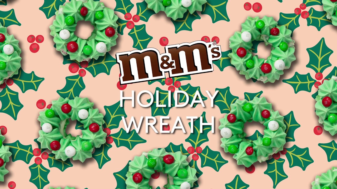M&M'S Holiday Wreaths