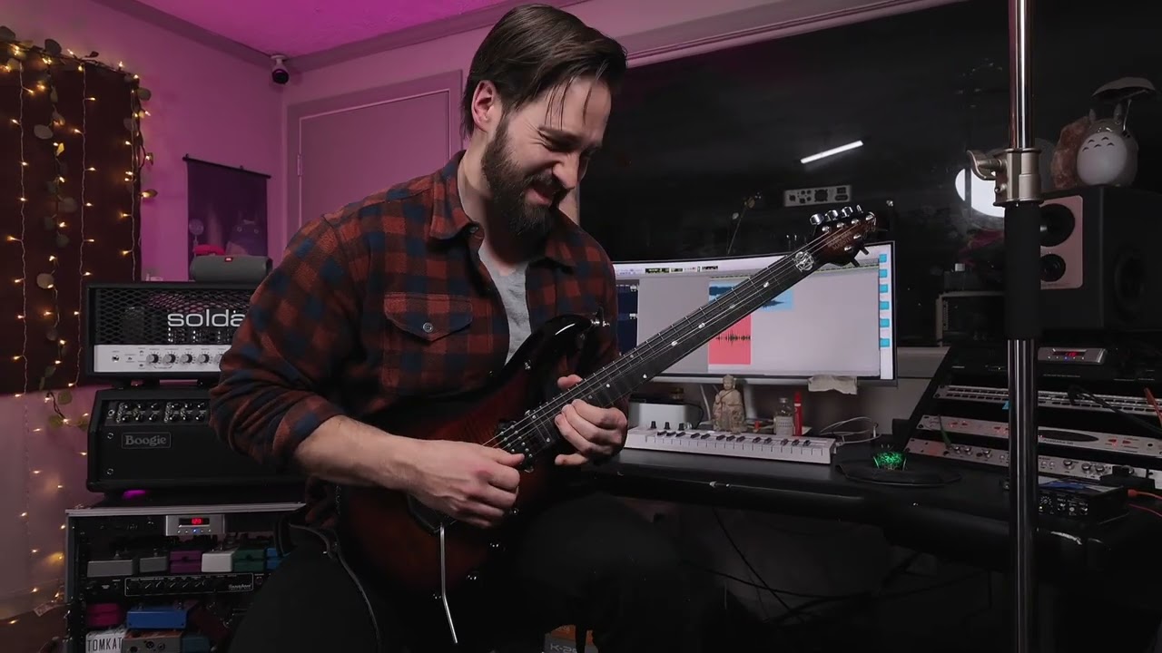 Bend the Clock-Dream Theater-Guitar Solo Cover by Derek Adam
