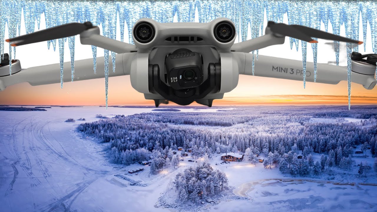 Volo GELIDO in DIRETTA Con DJI Mini 3 Pro