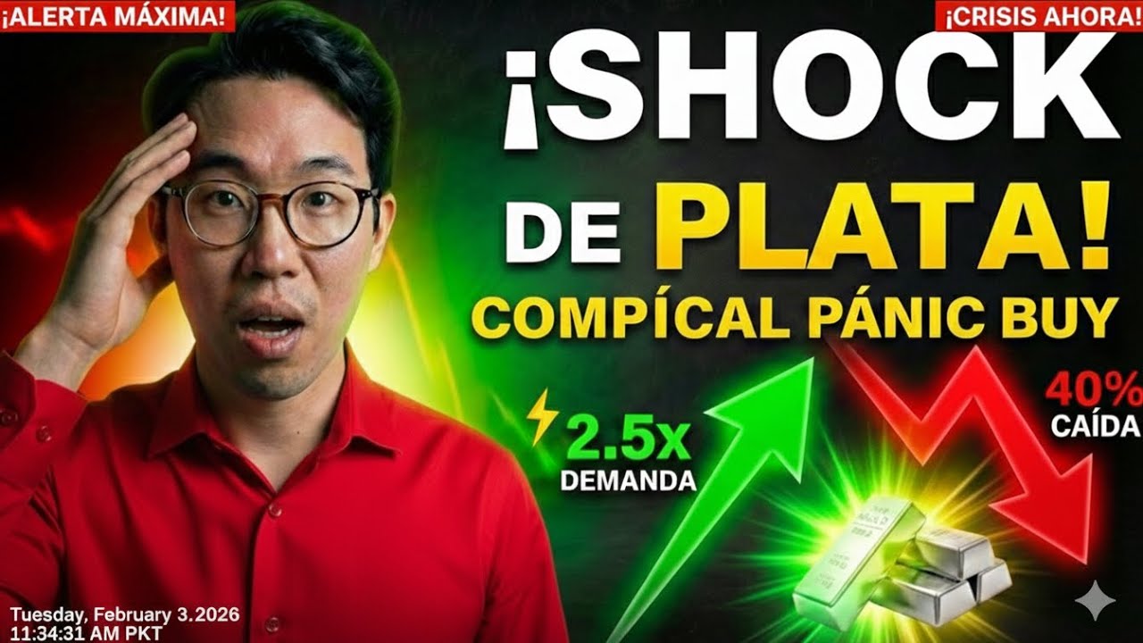 La plata papel se desplomó 40% La demanda física explotó 250%. Esto es lo que no quieren que sepas |