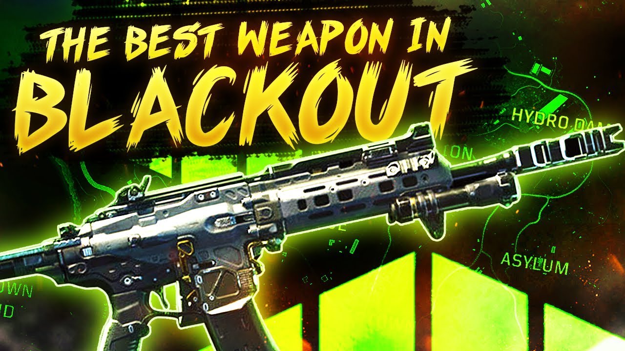 This gun in Blackout is NUTS... Best Call of Duty Blackout Weapon