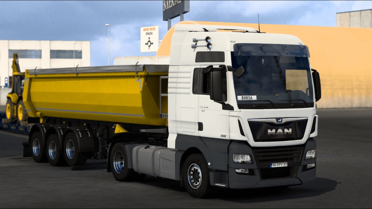 Euro Truck Simulator 2 - MAN TGX EfficientLine 3 - Ownable Dumpers