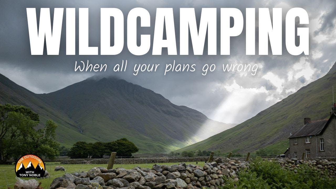 2 nights WILDCAMPING in the Lake District - When all your Plans go Wrong -  Hardknott & Harter Fell