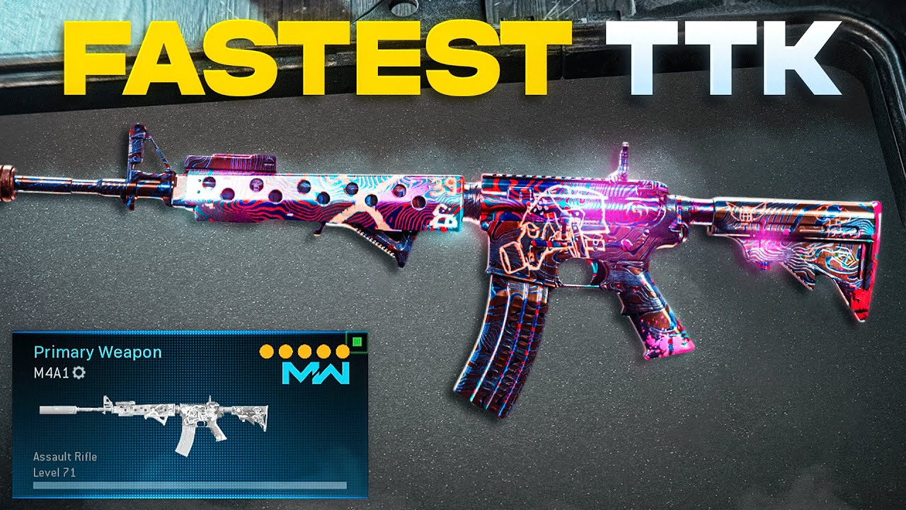 The FASTEST KILLING AR in Warzone 3.. (M4)