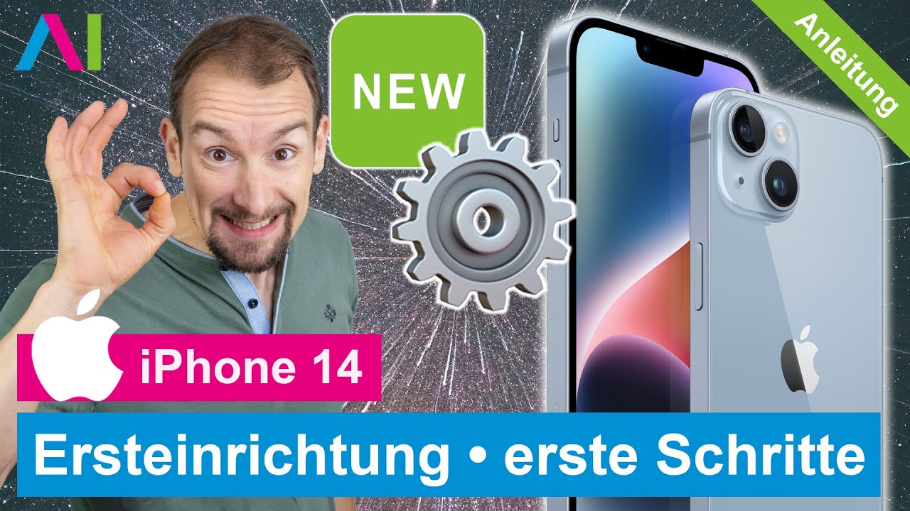 iPhone 14 - Ersteinrichtung / Konfiguration •  • 📱1️⃣4️⃣ • ⚙️ • ☑️ • Anleitung | Tutorial