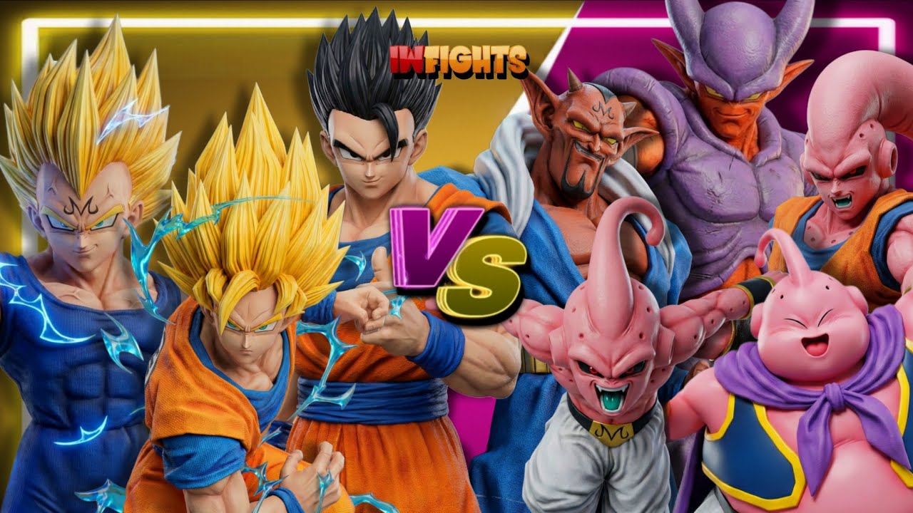 Z-Fighters Vs. Villains (Survival CPU Battle) DBZ - BUDOKAI 4 [Request]