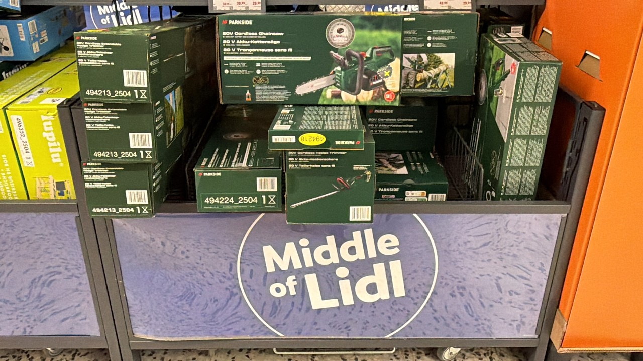 Lidl Parkside Garden Equipment New DIY Tools Spring Collection 2026