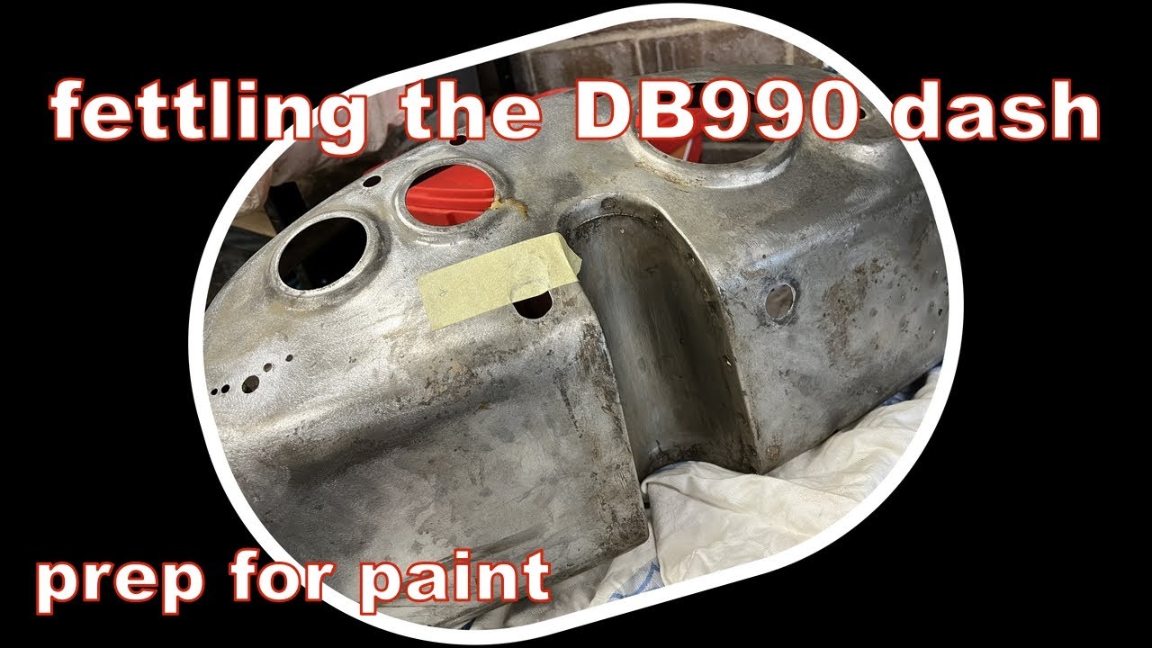 Реставрация приборной панели David Brown 990 #95