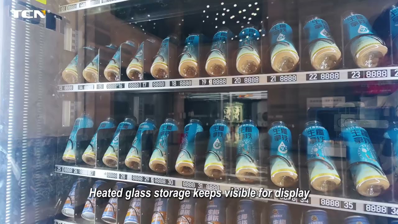 Cashless. High-Capacity. Ready for Every Location.#vendingmachine #vendingsolutions