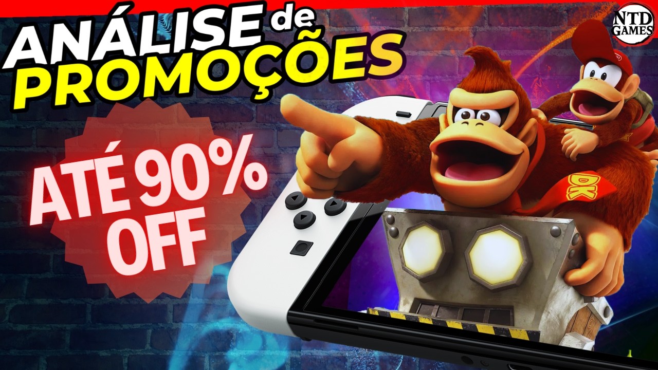 ✌[+ DE 40 JOGOS] MELHORES JOGOS Em Promoção para Nintendo Switch -  Março 2026