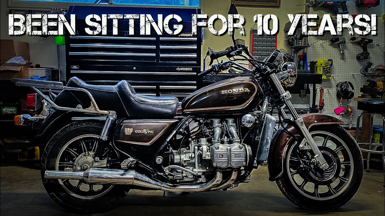 Motorcycle Resurrection Honda GL1100 GoldWing WILL IT RUN & RIDE?!