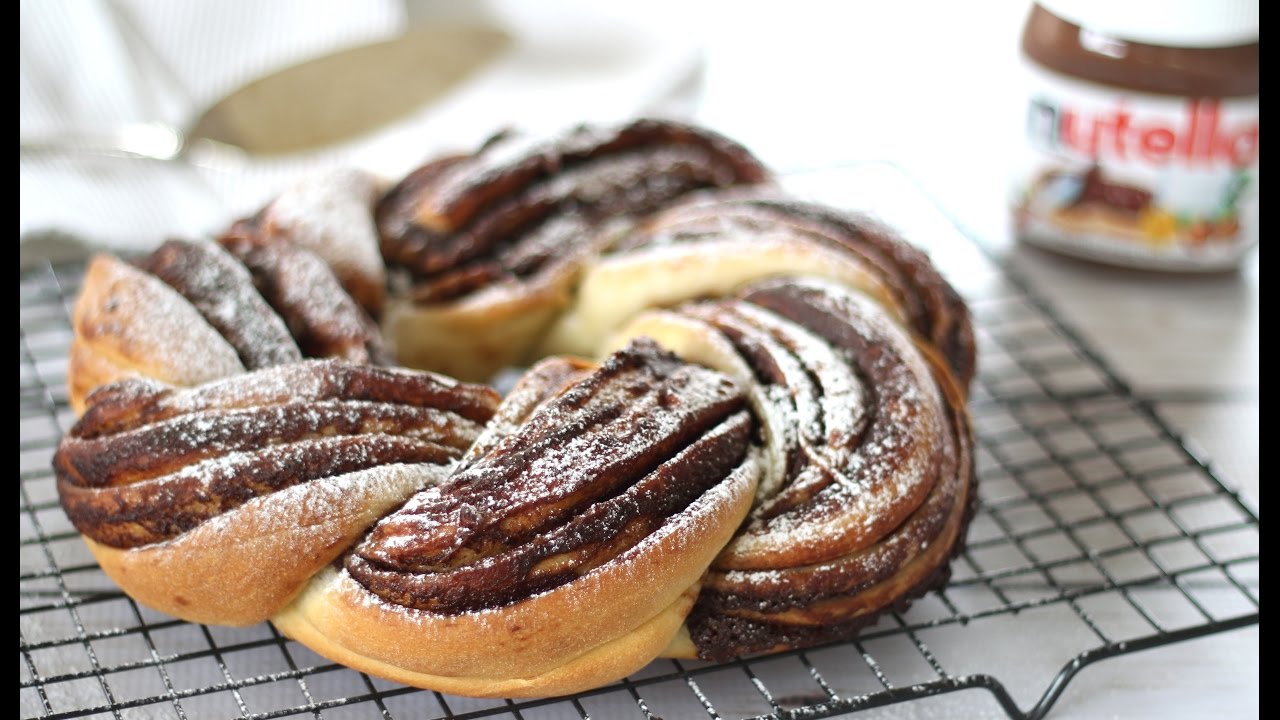 Braided Nutella Bread Recipe