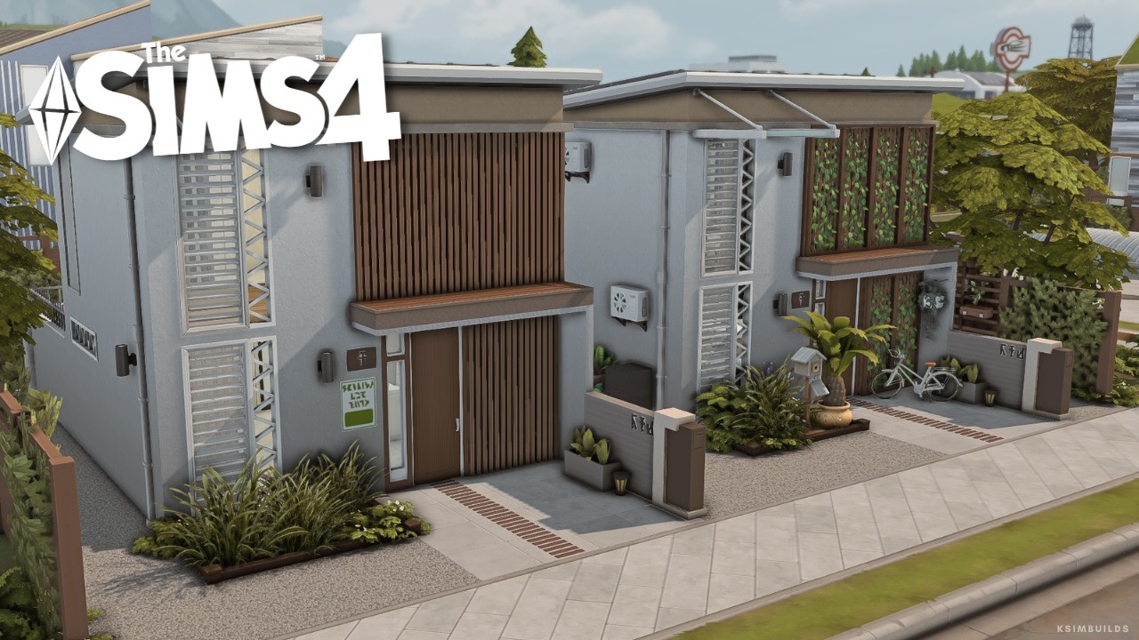 Реальность в Sims 4: 🌿 Экологичный дом на солнечных батареях | Анимация в стиле стоп-моушн для Si...