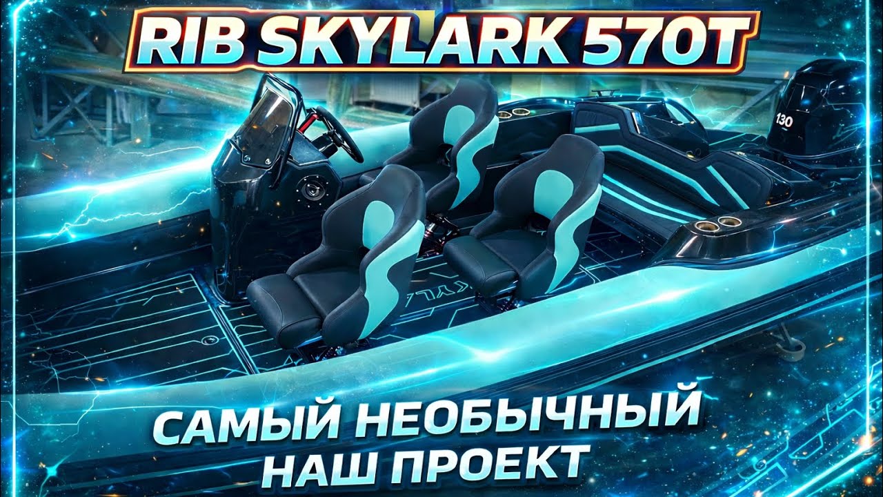 Риб SKYLARK 570 T бизнесс класс на воде