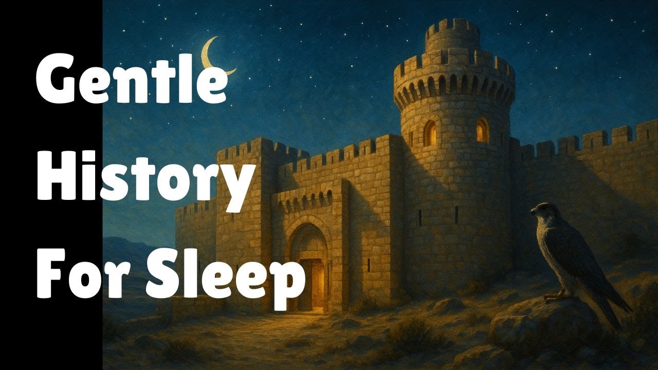A Night in a Crusader Fortress | Falconry on the Desert Frontier & Gentle History for Sleep