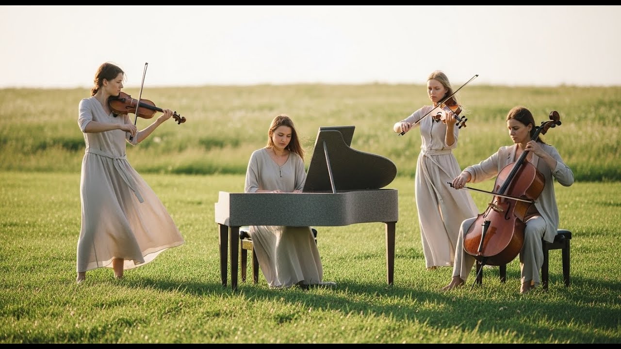 Canción Del Horizonte: Sonidos De Piano Y Cuerdas Que Acarician El Corazón Y Tranquilizan El Alma