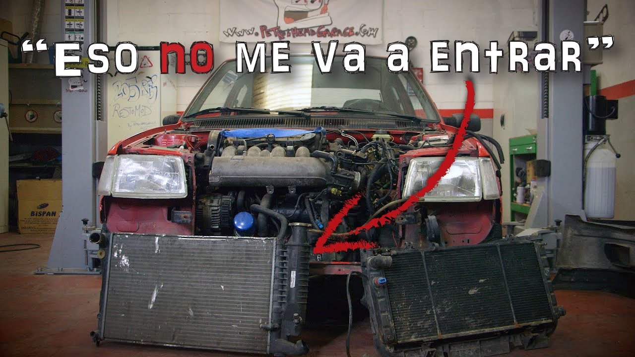 RADIADOR y los ELECTROS de refrigeración - 🔧 SWAP #Peugeot205RFS - 13