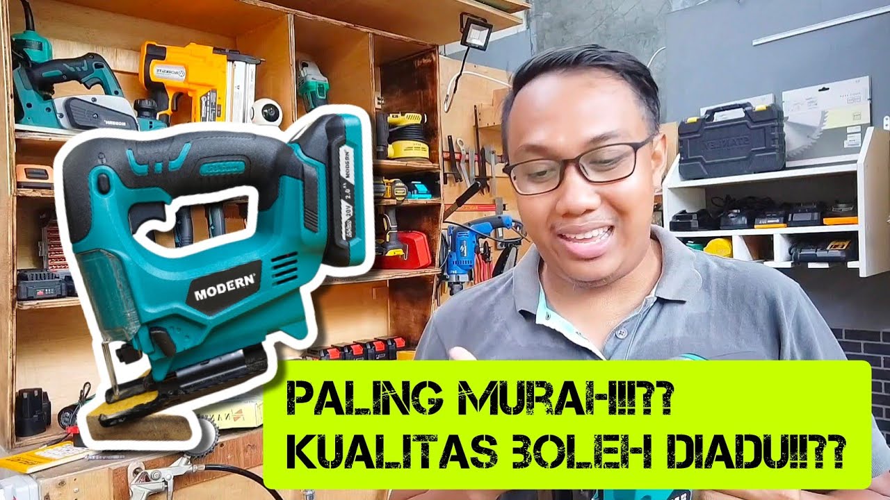 jigsaw cordless terjangkau!!! || jigsaw cordless Modern M22