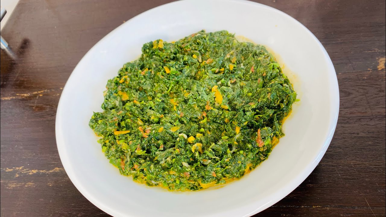 How To Cook Pumpkin Leaf Veggies Mixed With Coconut Milk// Jinsi Ya Kupika Majani Ya Maboga Ya Nazi.