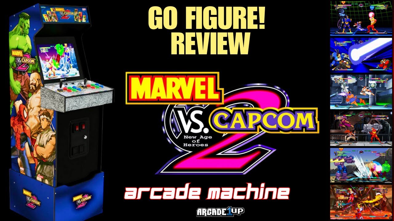 Распаковка и обзор аркадного автомата ARCADE1UP MARVEL VS. CAPCOM 2