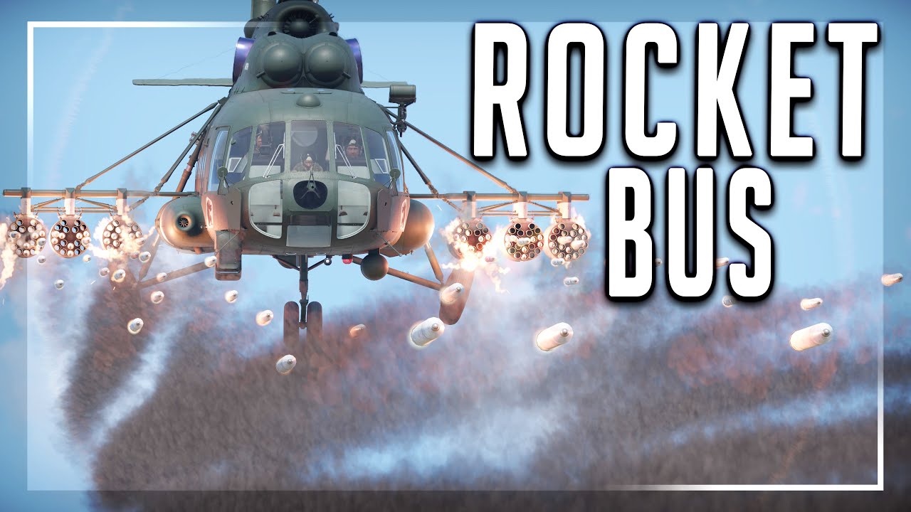 I Take A Transport Helicopter And Strap 120 Anti-Tank Rockets To It