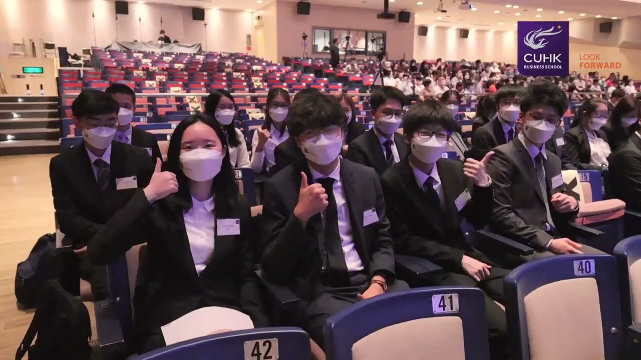 CUHK Business School Inauguration Ceremony for Undergraduates 2022