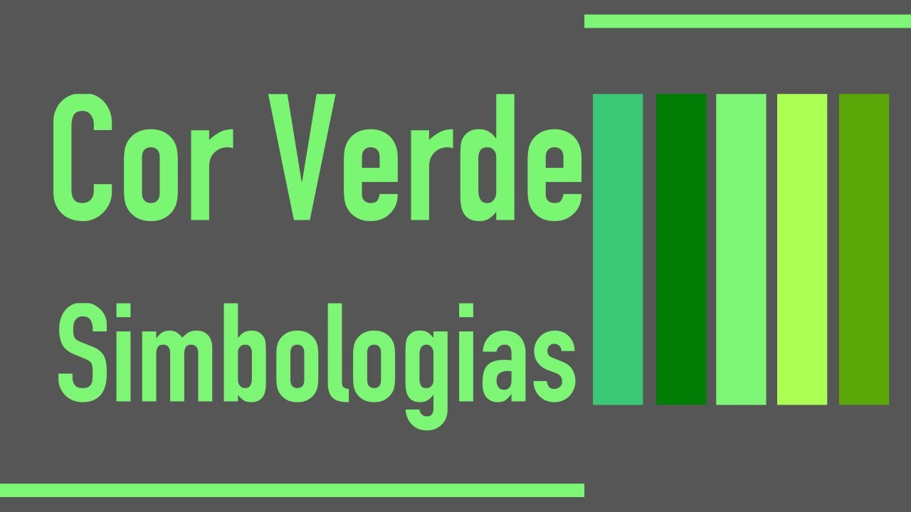 Psicologia das cores - VERDE