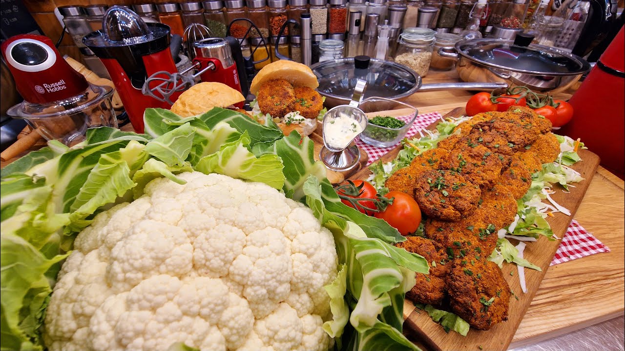Karfiol fasírt 3 féle sütési módszer a leírásban⏬⏬⏬Cosori Air Fryer @szokykonyhaja