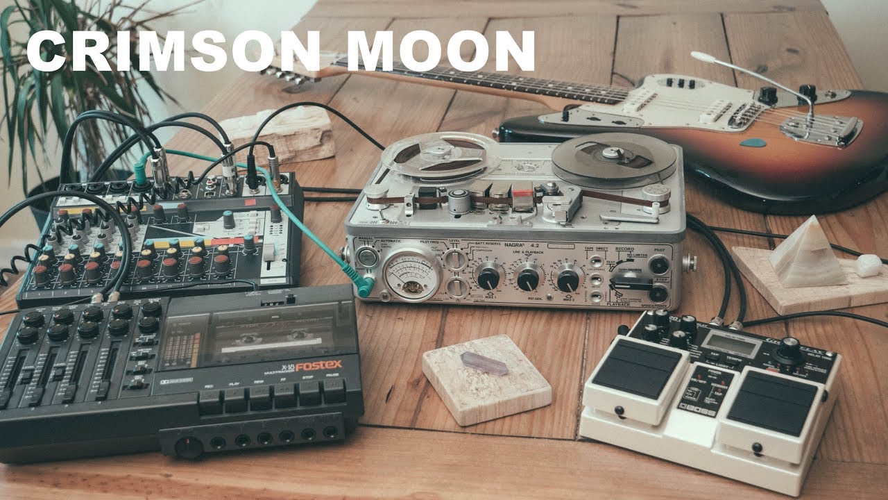 Nagra 4.2 Tape Machine // Field Recordings // Boss DD-20 // Ambient Guitar // Crimson Moon