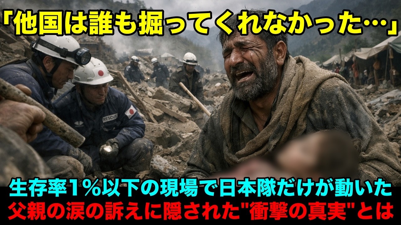 【海外の反応】「なぜ助けられなかったのに感謝を？」パキスタン山奥で父親が日本隊に涙した