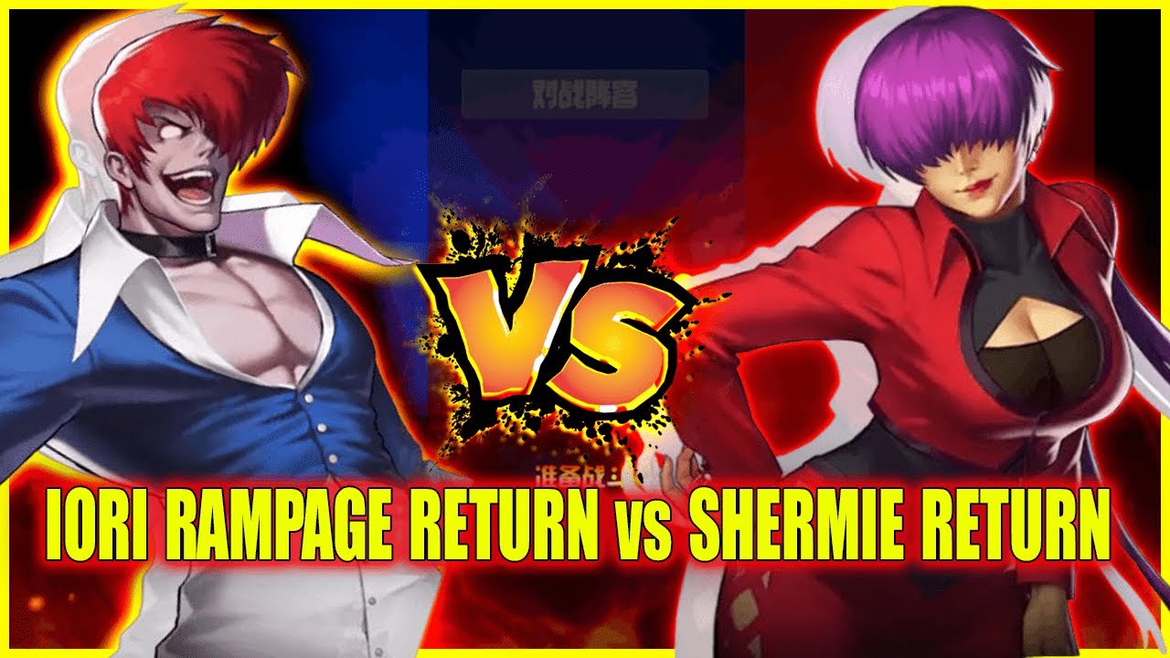 ღ KOF98UMOL ✪ SMAX IORI RAMPAGE RETURN vs SMAX SHERMIE RETURN...【Бозоан: Возвращение】 💀