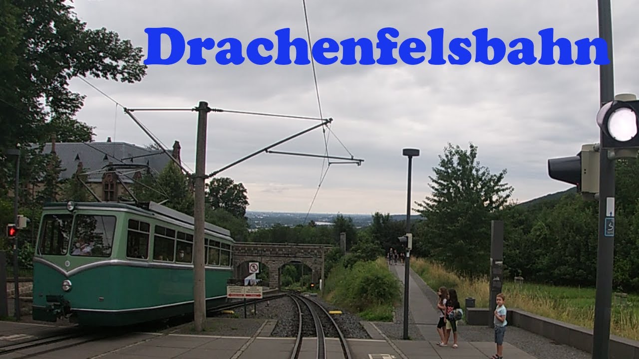 Drachenfelsbahn Kabinenfahrt / Cab ride