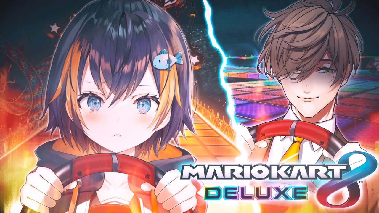 【MARIO KART 8 DX】VS. PROFESSOR【NIJISANJI EN | Petra Gurin】