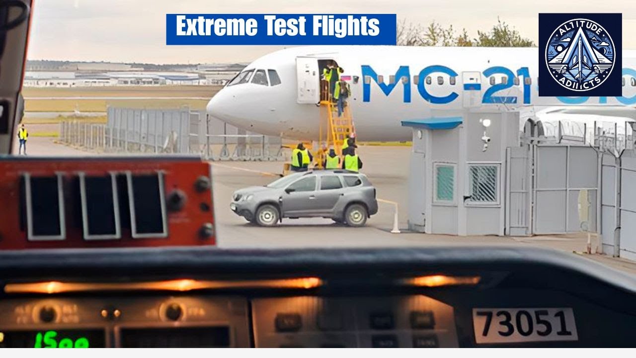 Летные испытания MC-21 EXTREME: российский авиалайнер покоряет горы, воду и молнии!