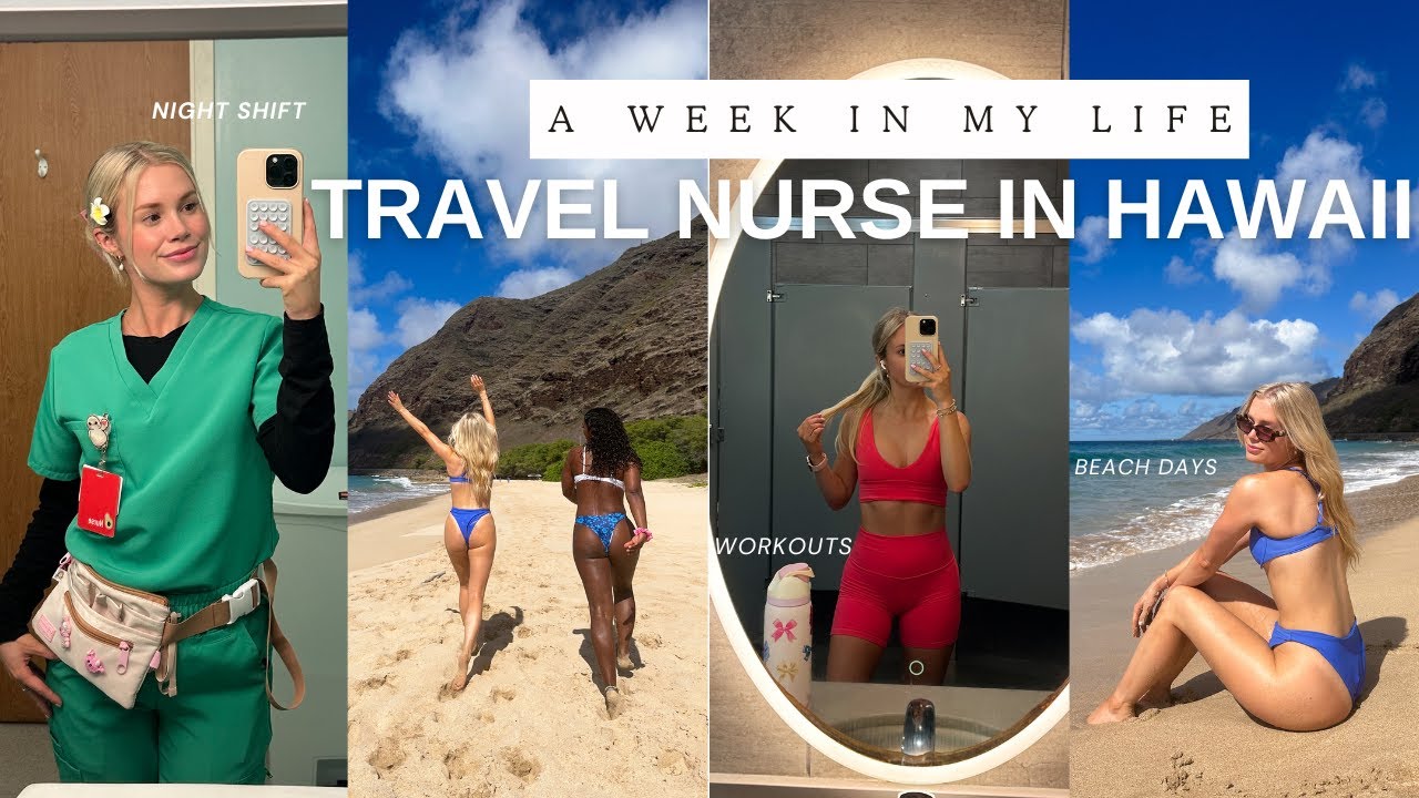 сестринское дело на Гавайях *дружба, ночная смена, пляжи*