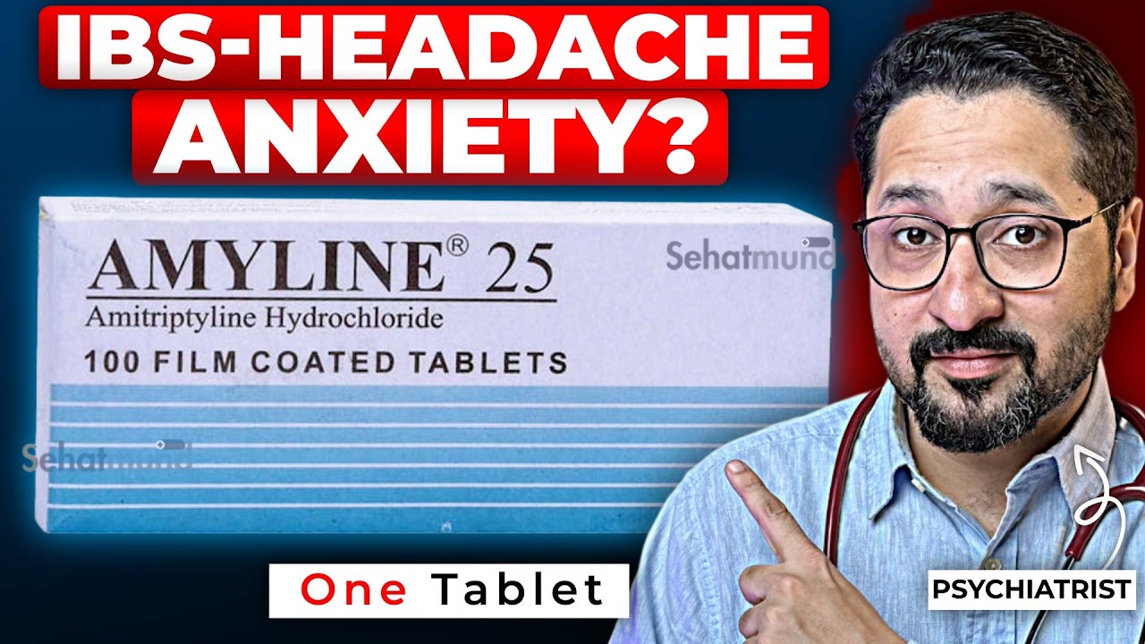 Tryptanol 25mg (Amitriptyline) | Anxiety, Depression & Sleep Ki Dawa