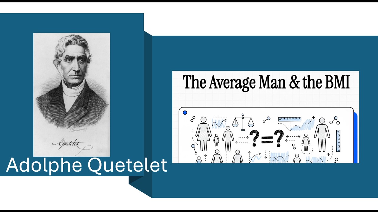 The Belgian Astronomer Who Invented the Normal Distribution for People - and Created BMI