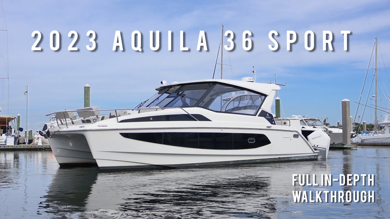 Только что в продаже! Aquila 36 Sport 2023 года — полное руководство и характеристики