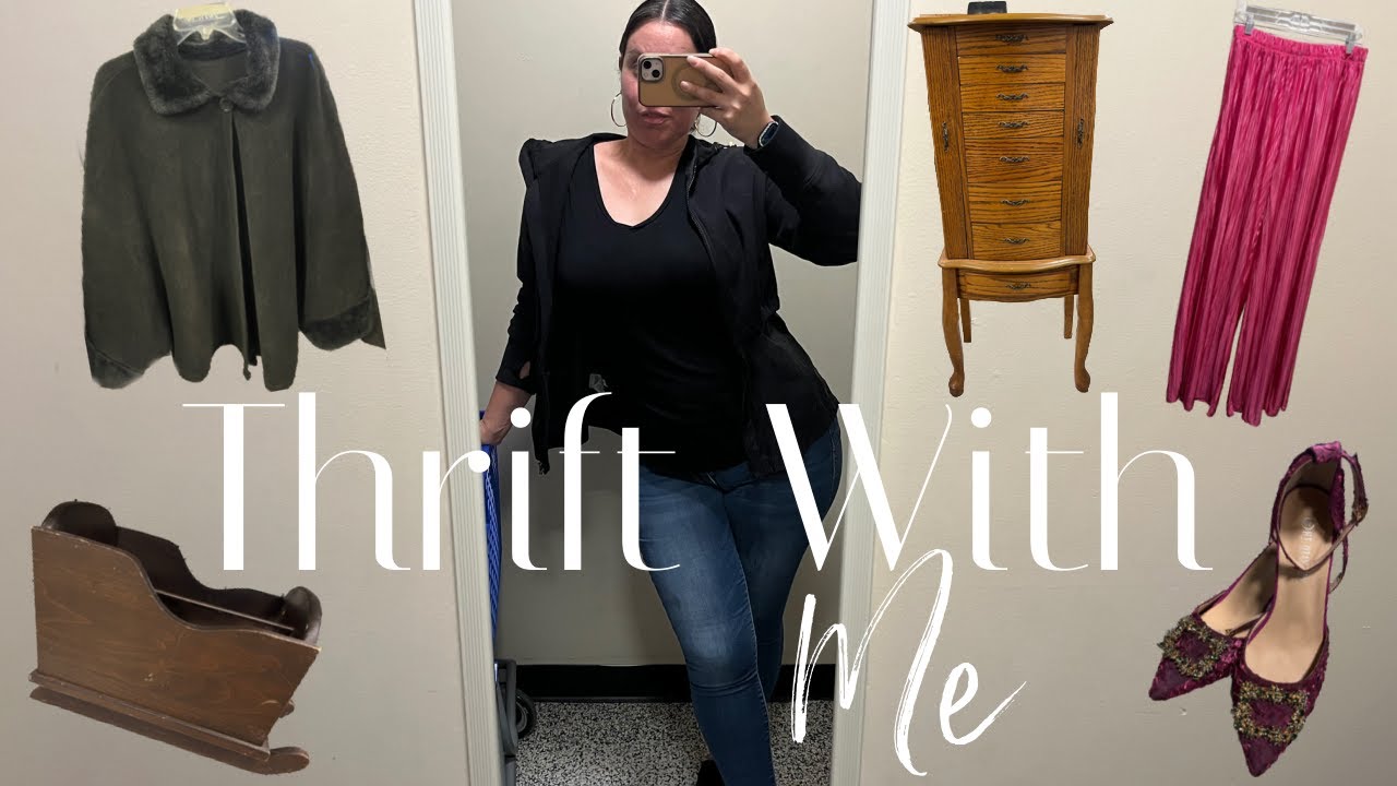 Thrift With Me!! I followed my gut feeling and found some amazing items