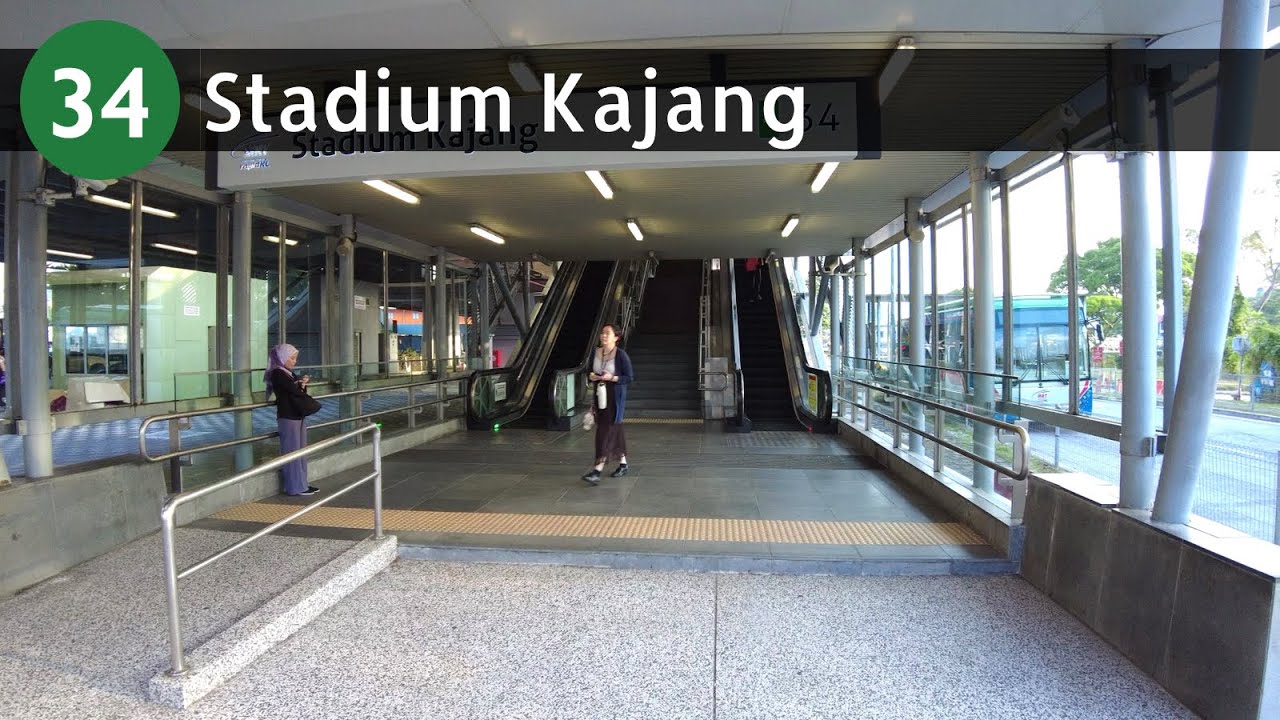 Stadium Kajang MRT Station Interior & Exterior | Kajang Line