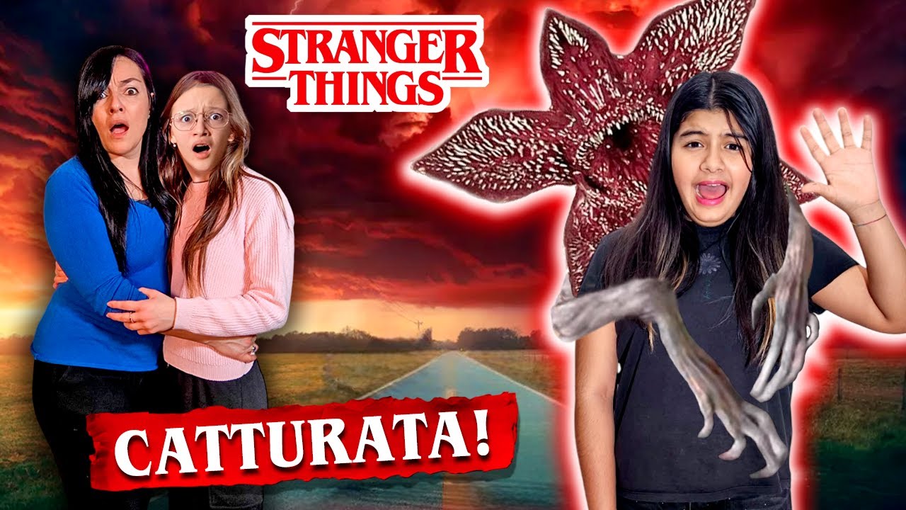 SOFI SCOPRE IL MOSTRO DEMOGORGONE DI STRANGER THINGS È ENTRATO IN CASA NOSTRA HA CATTURATO ALESSIA!