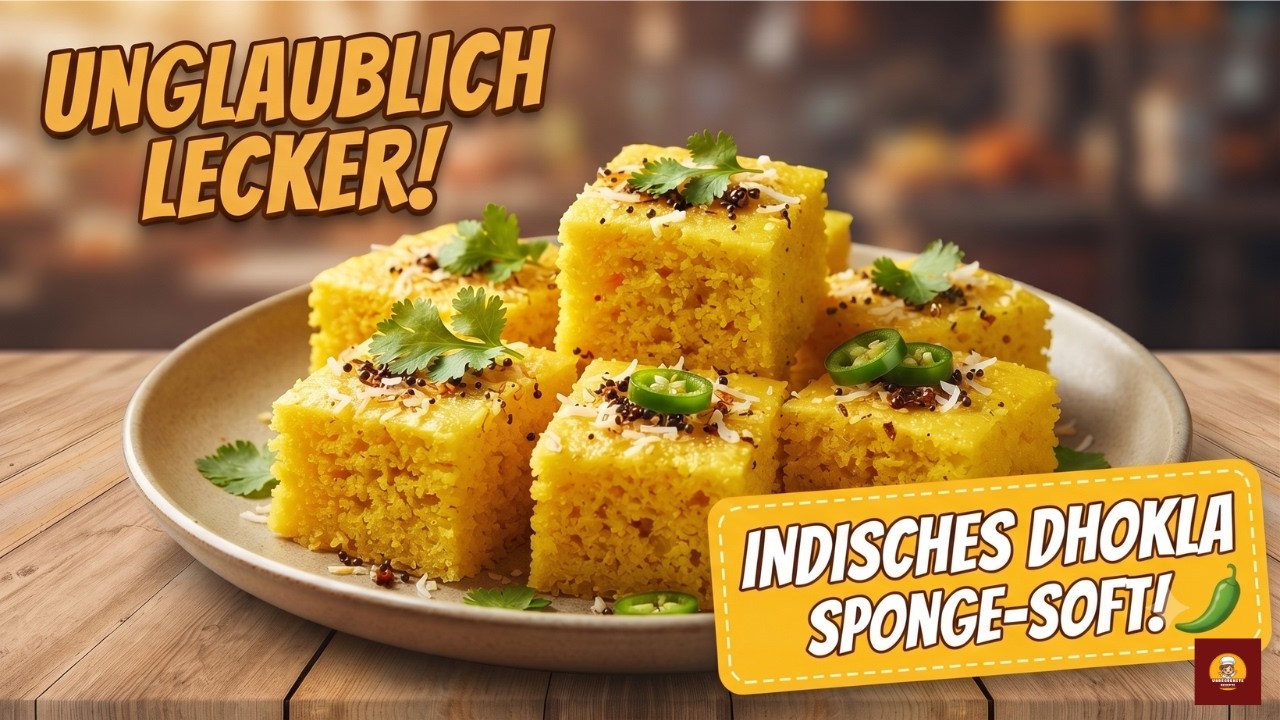 Indisches Dhokla – Super Soft & Fluffy | Baked Dhokla Recipe #Unbegrenzte Rezepte #Dhokla recipe